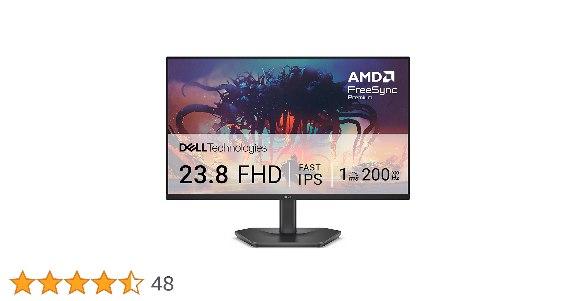 Amazon.co.jp: Dell SE2425HG 23.8-Inch Gaming Monitor (3 Year